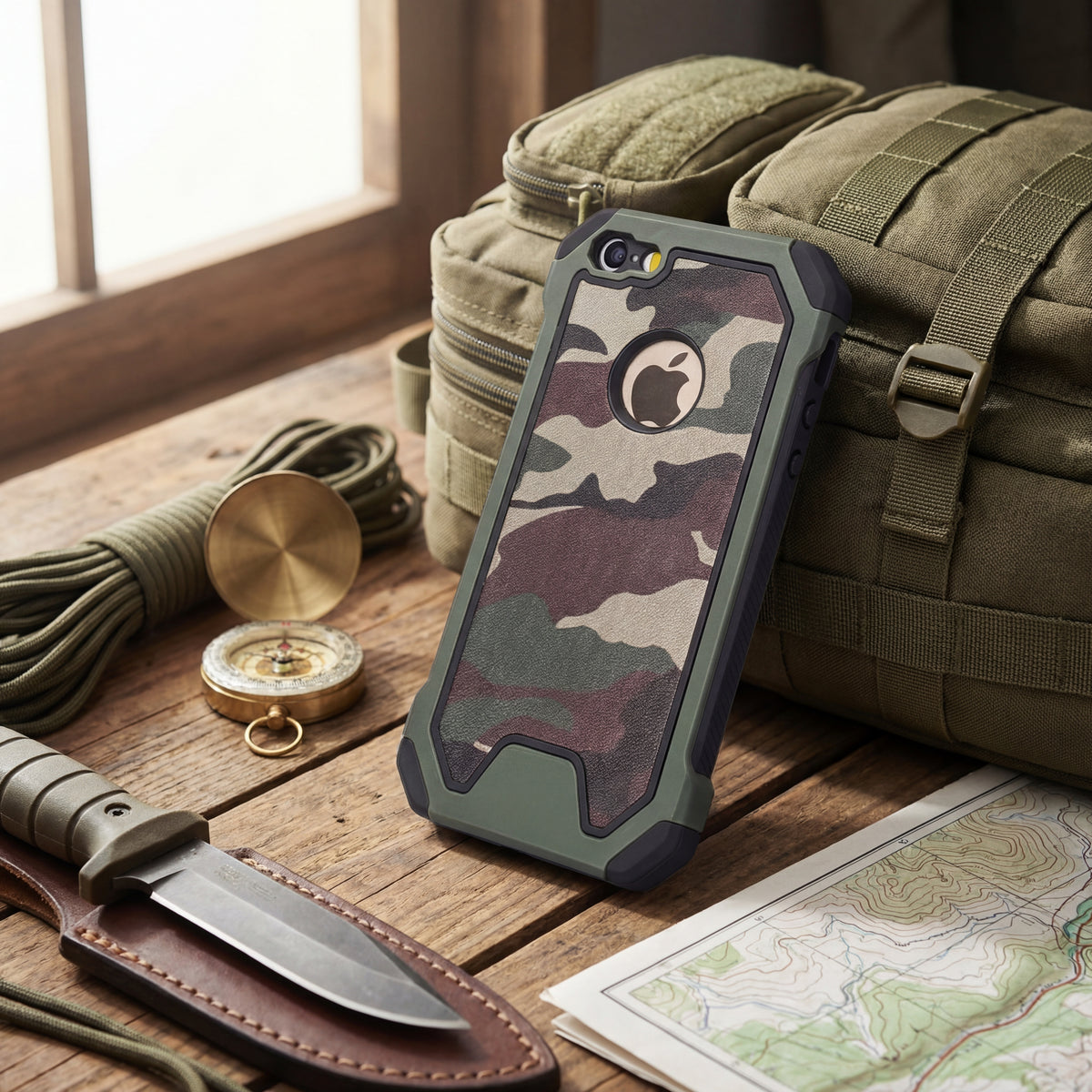 Military Grade Camouflage Case for iPhones