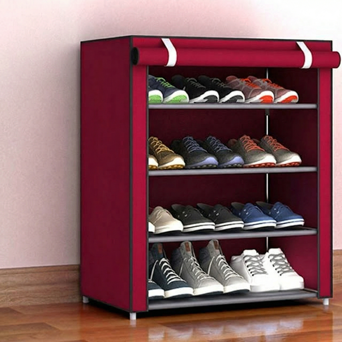 DIY Shoe Rack For Small Closet