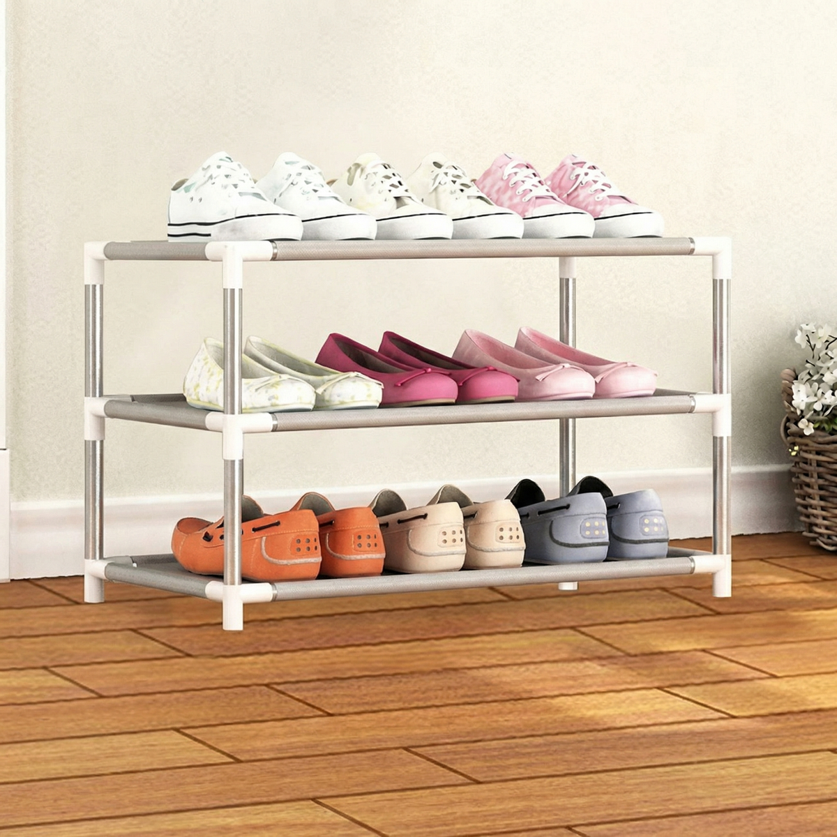 DIY Shoe Rack For Small Closet