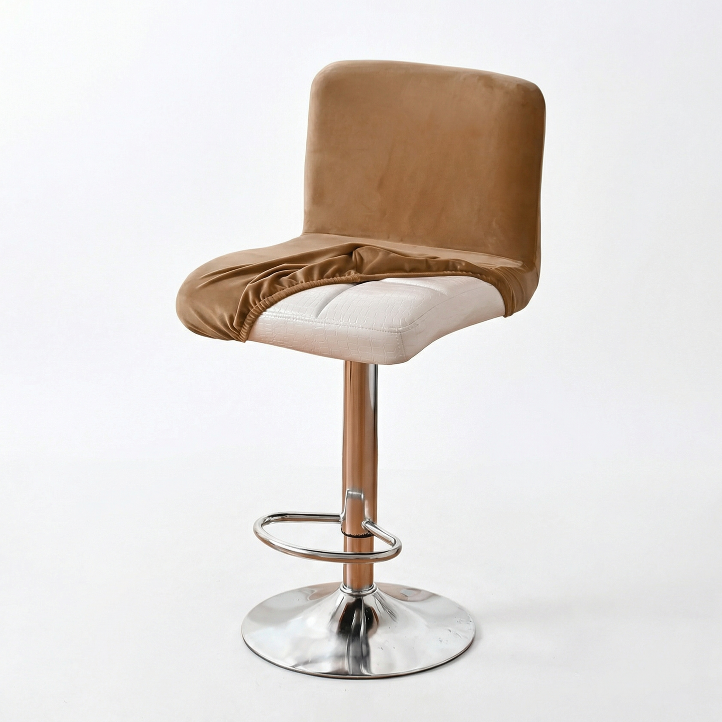 Premium Velvet Barstool Chair Slipcover for Pub & Dining Chairs