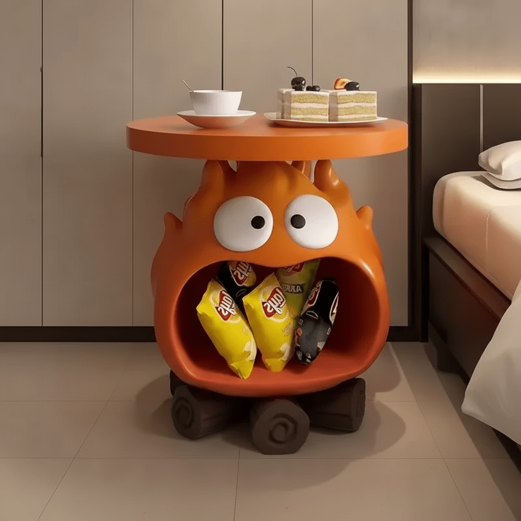 MOMO Sofa Table with Storage Ornament for Living Room & Home Décor