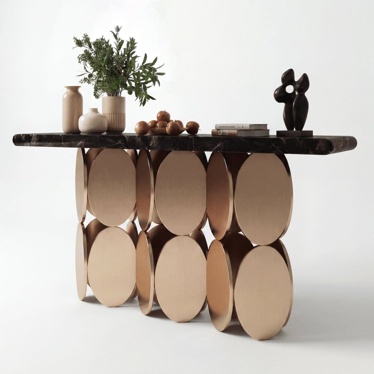 Elegant Nordic Aesthetic Console Table for Living Room & Home Decor