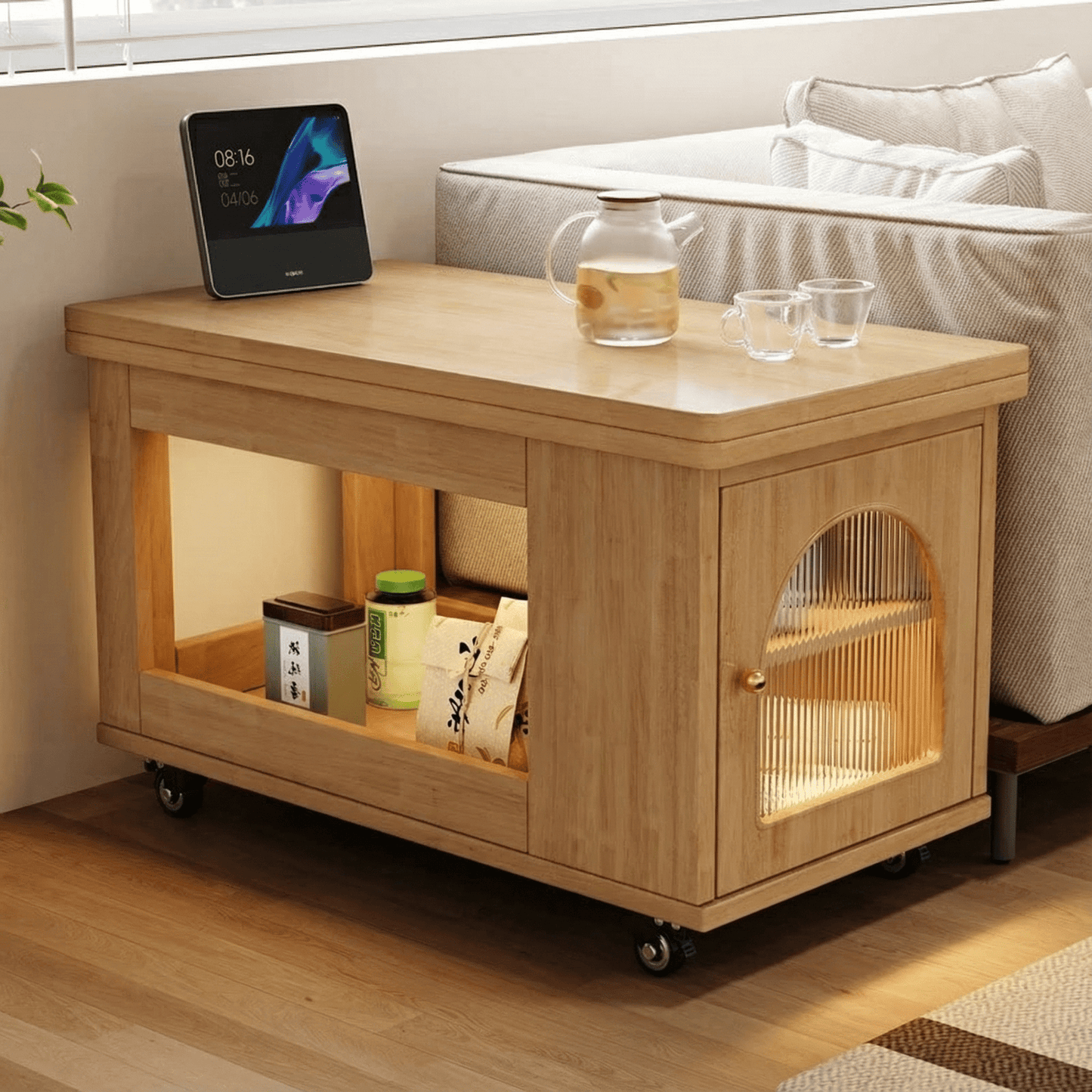 French Rectangle Coffee Table for Living Room & Home Décor