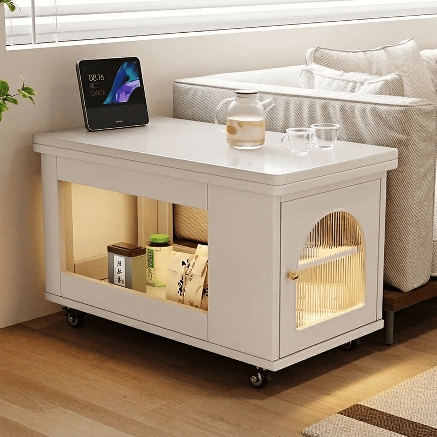 French Rectangle Coffee Table for Living Room & Home Décor