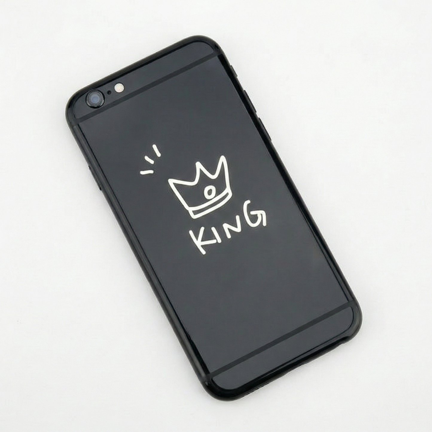 King Queen iPhone Case for Couples (All iPhones)