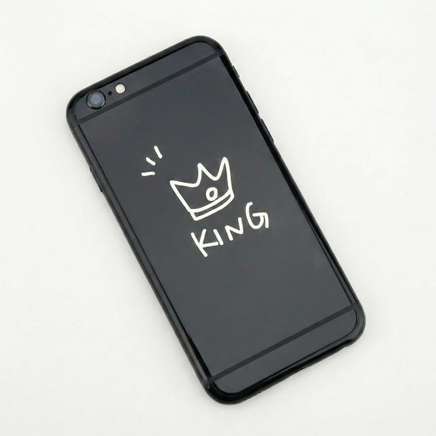 King Queen iPhone Case for Couples (All iPhones)