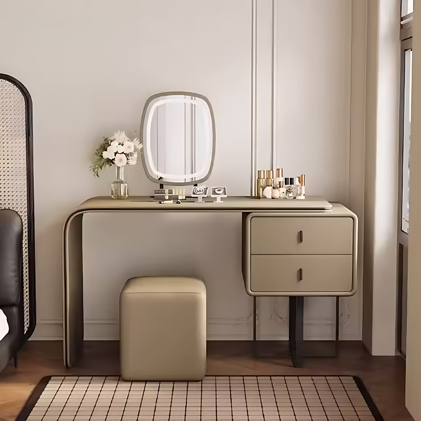 Luxury Girl’s Dressing Table with Drawers & Mirror Perfect for Makeup and Home Décor