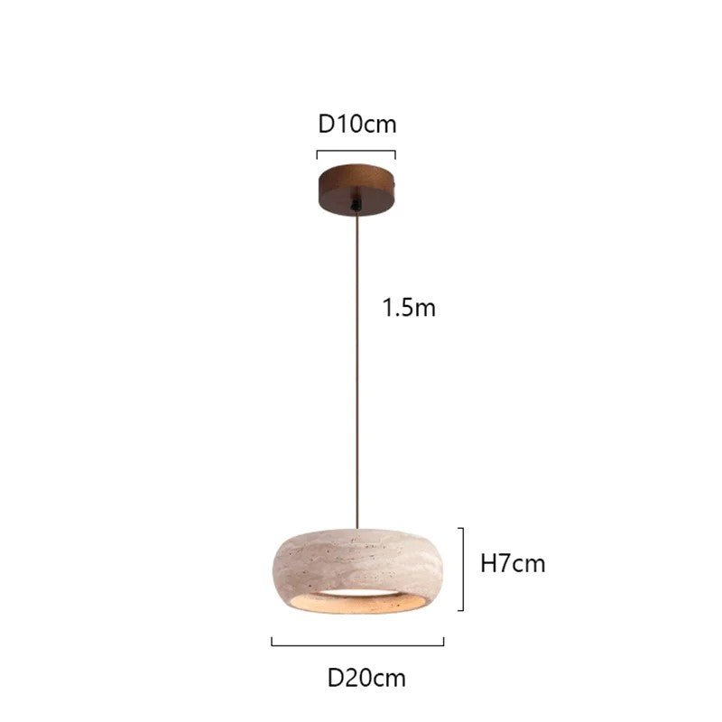 Japanese Wabi-Sabi Cream Style  Retro Lamp for Bedside & Bar Lamp