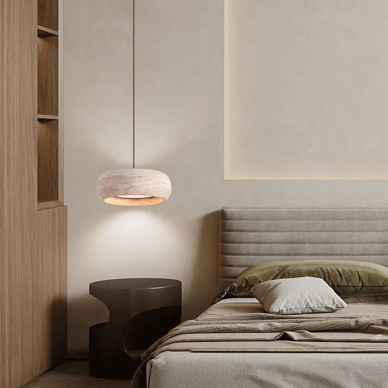 Japanese Wabi-Sabi Cream Style  Retro Lamp for Bedside & Bar Lamp