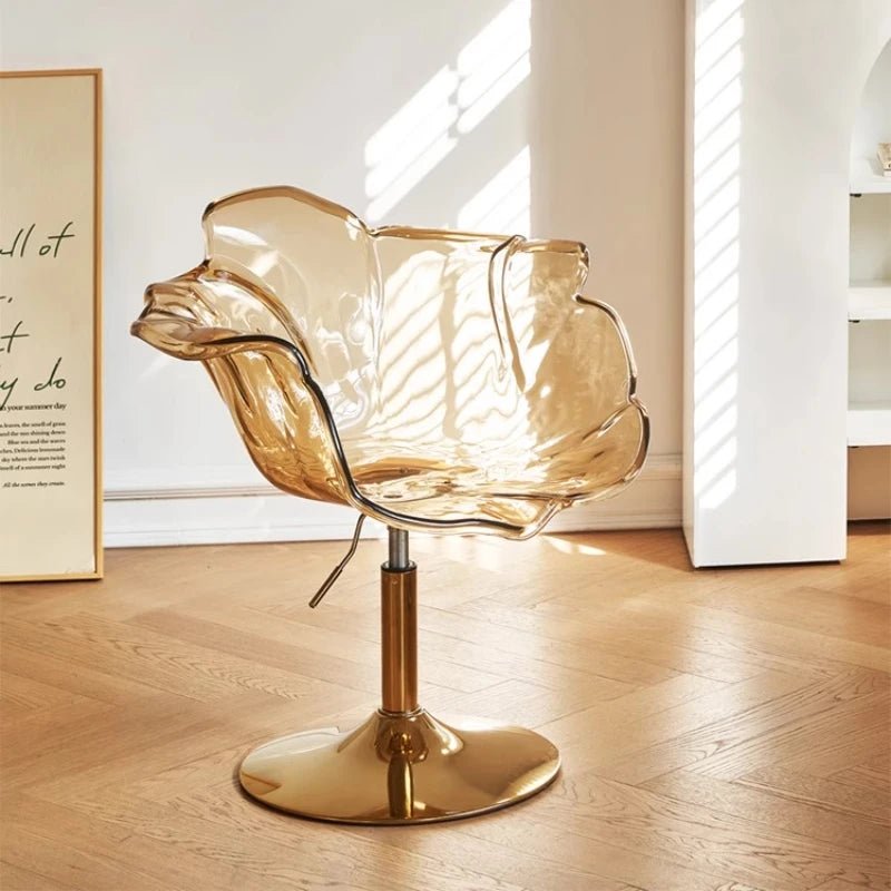 Light Luxury Petal Chair for Dining & Living Room