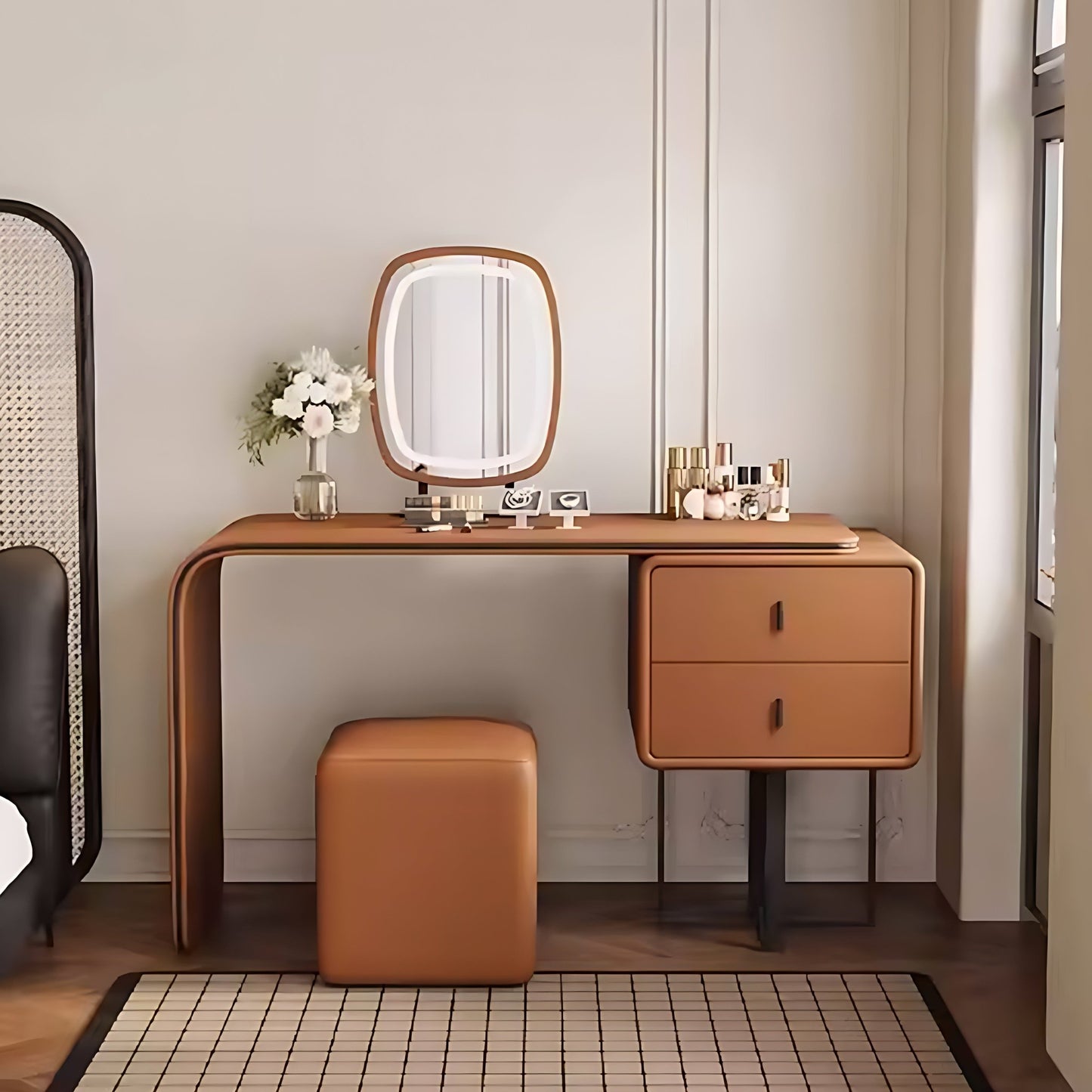 Luxury Girl’s Dressing Table with Drawers & Mirror Perfect for Makeup and Home Décor