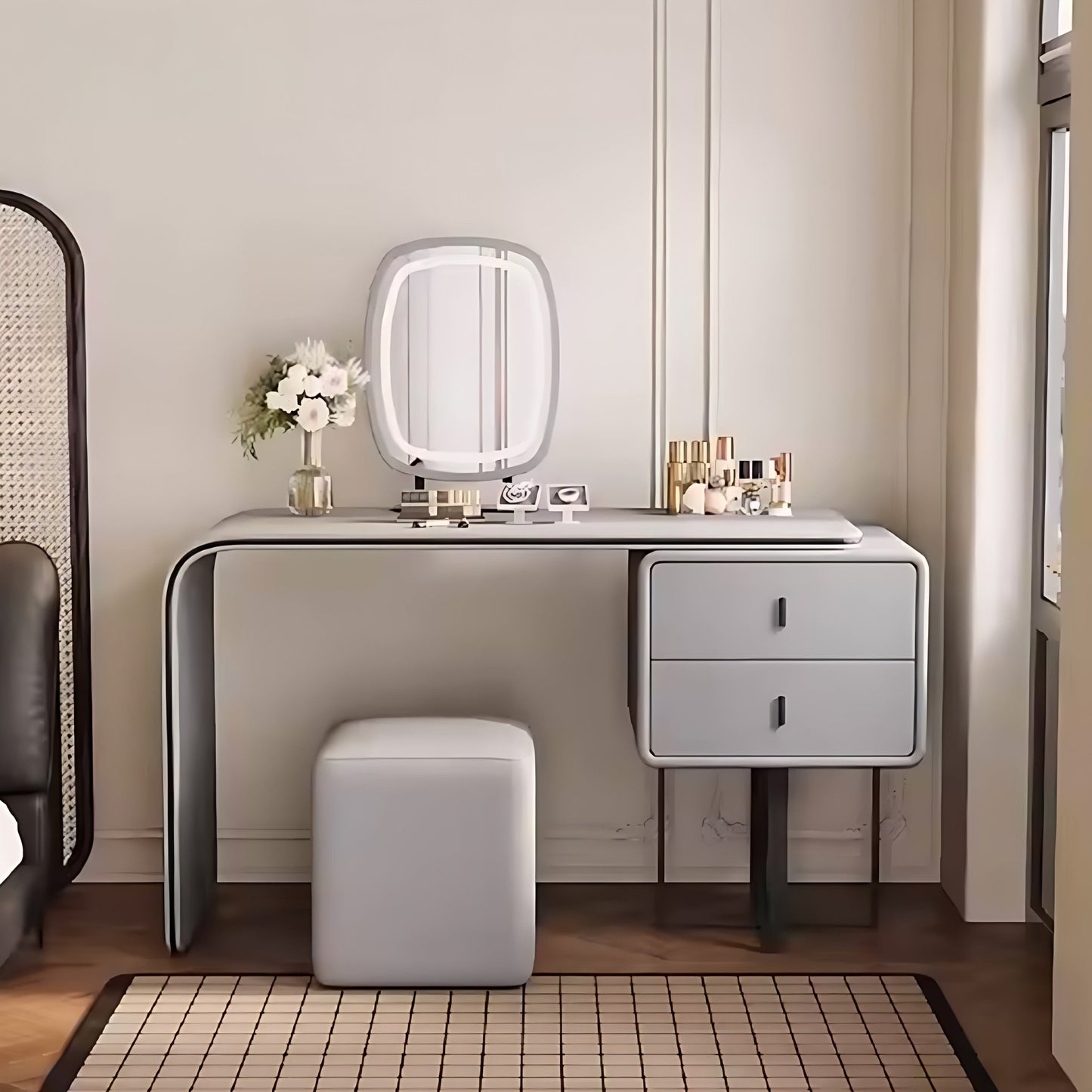 Luxury Girl’s Dressing Table with Drawers & Mirror Perfect for Makeup and Home Décor