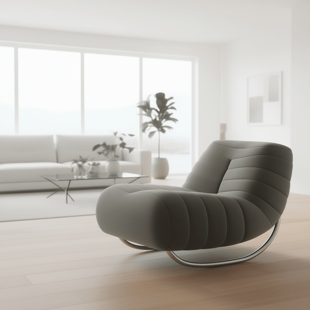 Luxury Nordic Italian Lounge Chair For Living Room & Interior Spaces