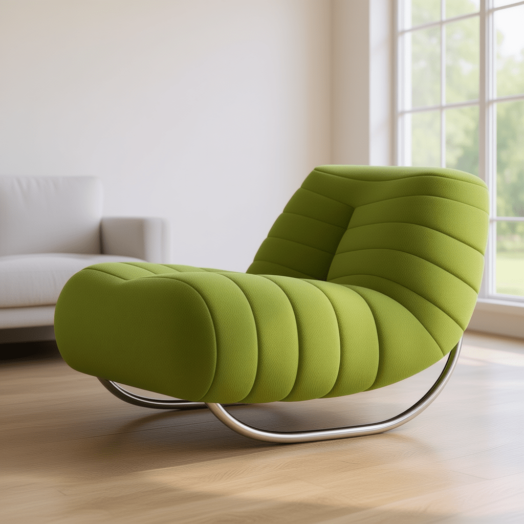 Luxury Nordic Italian Lounge Chair For Living Room & Interior Spaces