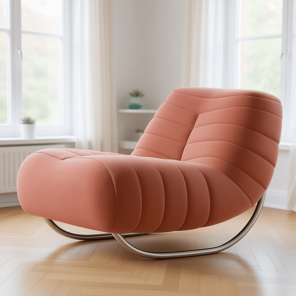 Luxury Nordic Italian Lounge Chair For Living Room & Interior Spaces
