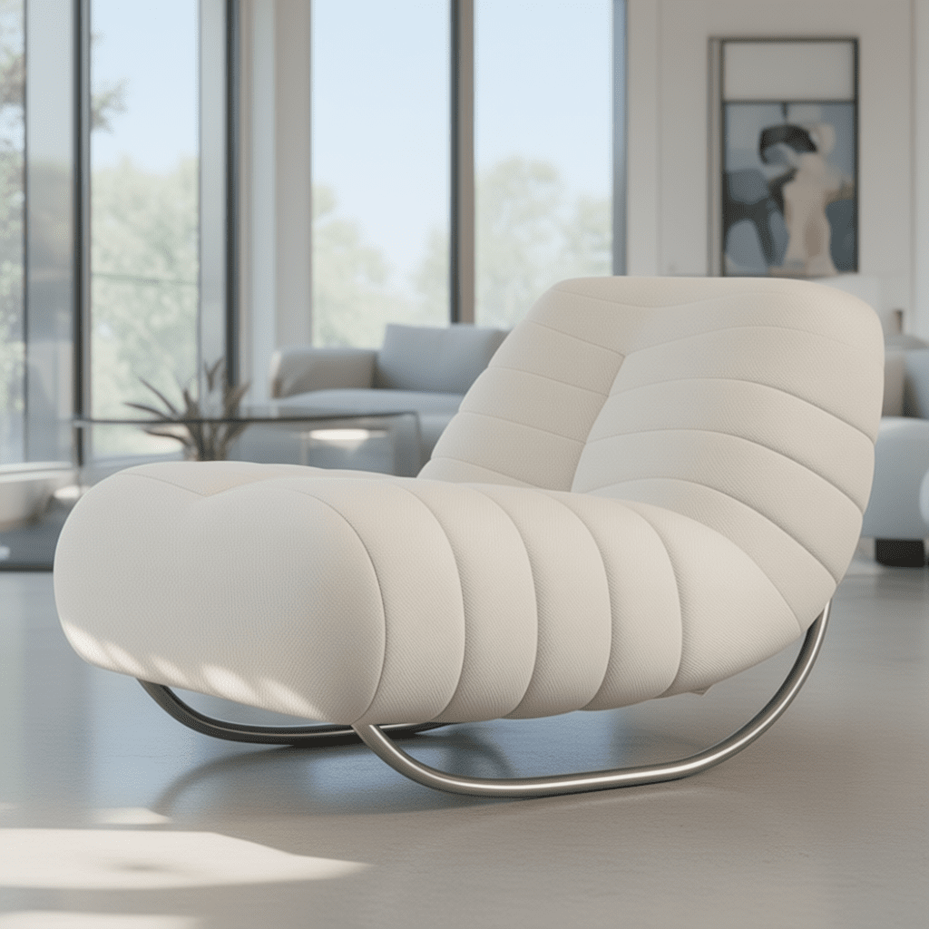 Luxury Nordic Italian Lounge Chair For Living Room & Interior Spaces