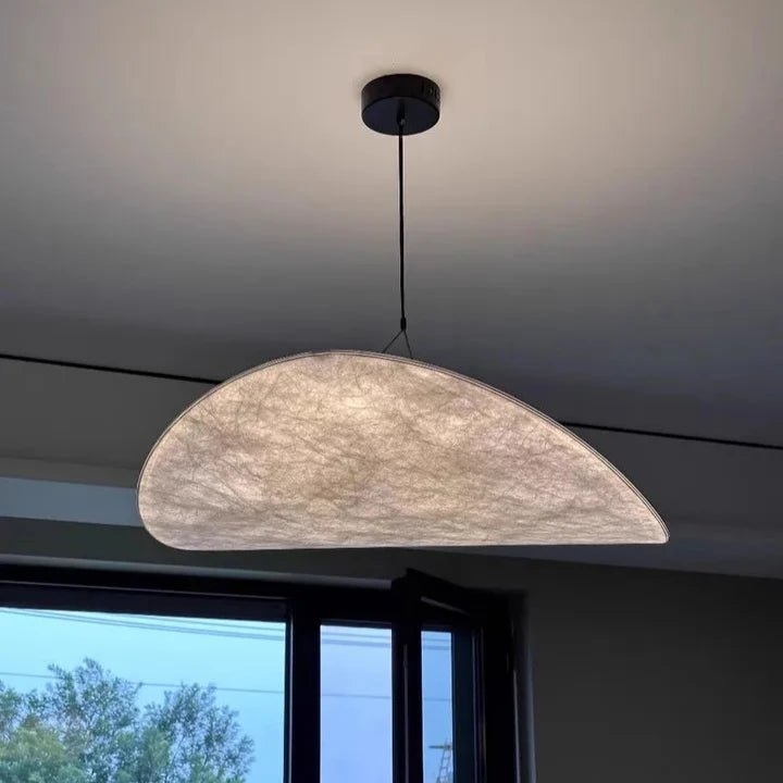 Luxury Silk LED Chandelier Hanging Light for Elegant Living Spaces & Dining Areas