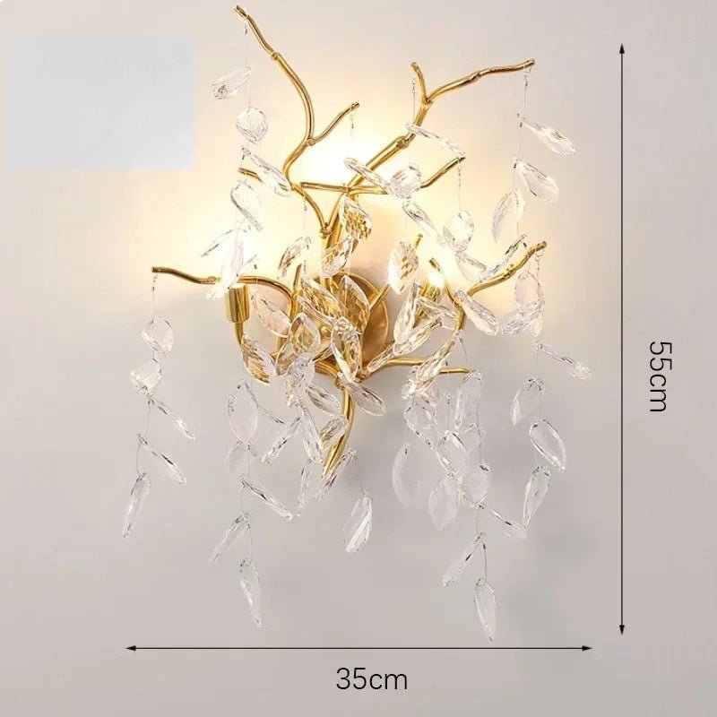 Modern Crystal Chandelier LED Ceiling Pendant Light for Dining, Living & Bedroom Décor