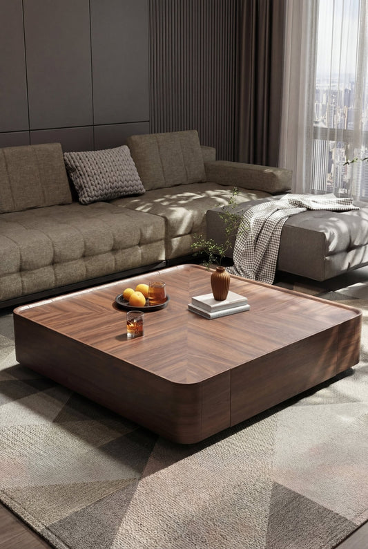 Modern Italian Rectangle Coffee Table  Nordic Decor  for Any Living Room