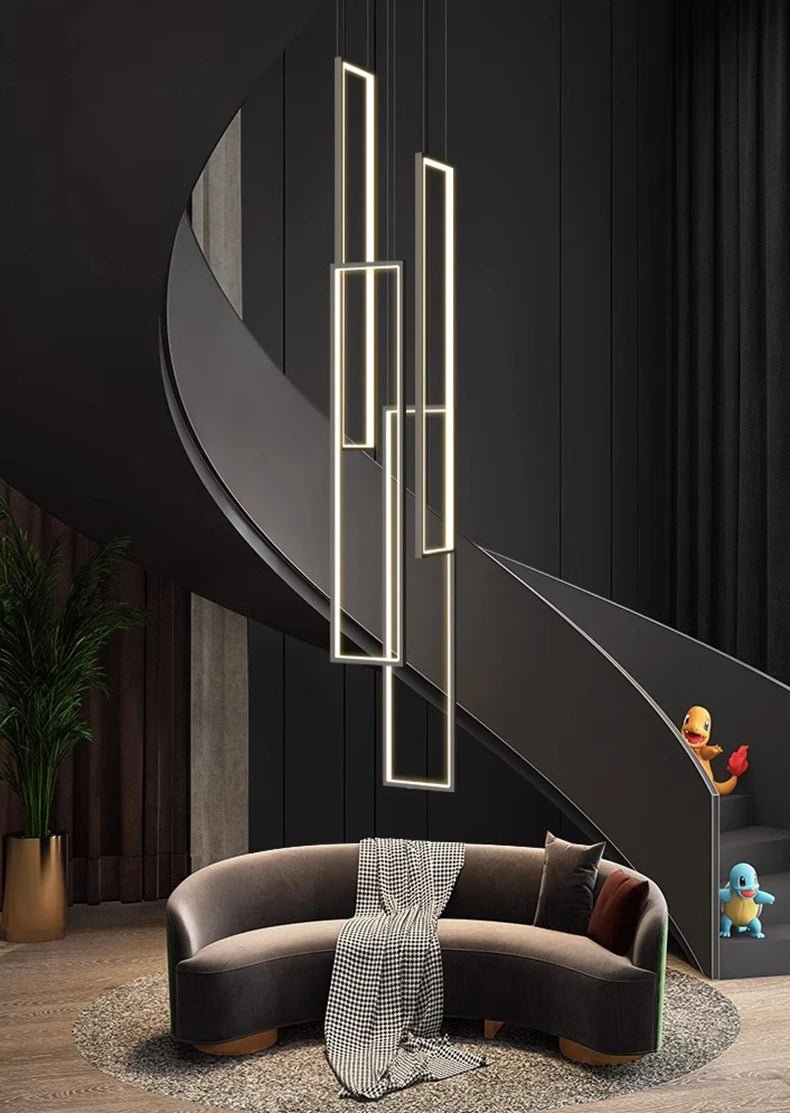 Modern Led Lights Pendant Lamps Perfect for Living Rooms & Staircases