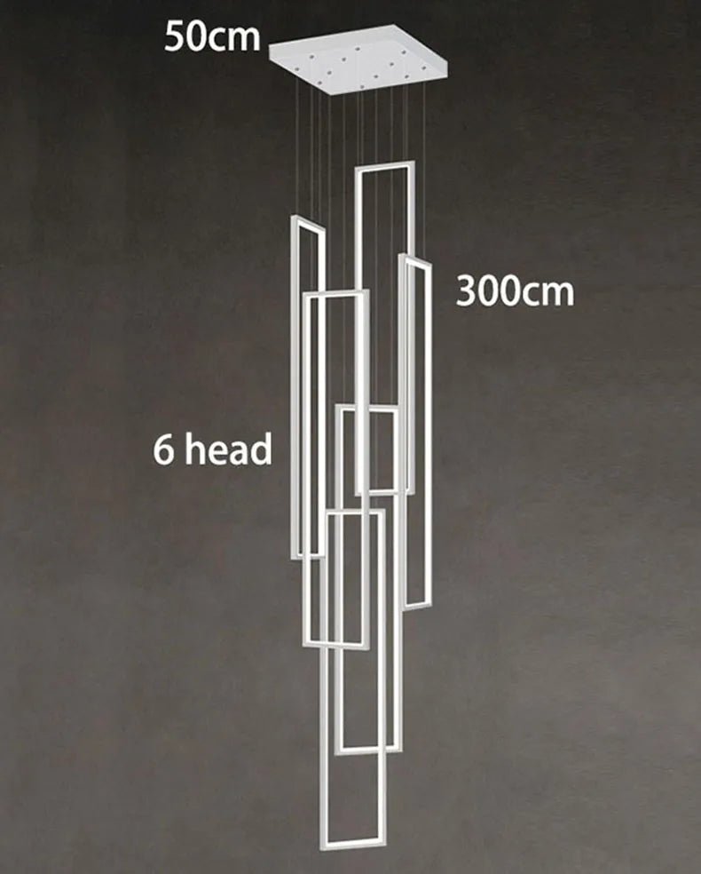 Modern Led Lights Pendant Lamps Perfect for Living Rooms & Staircases