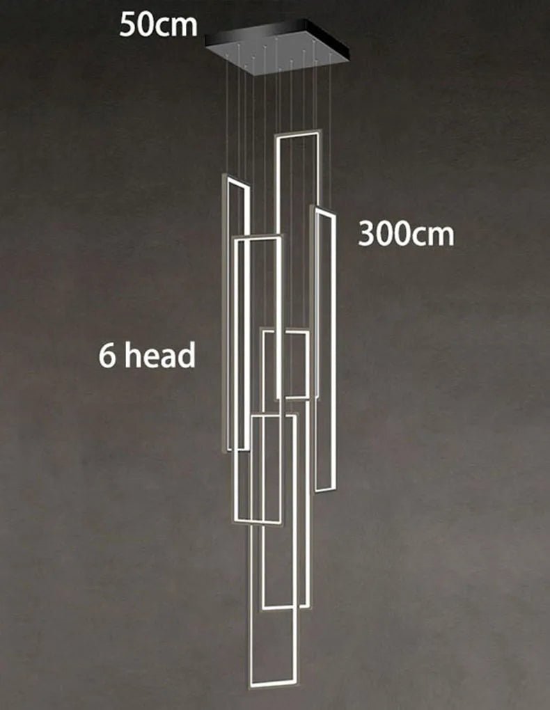 Modern Led Lights Pendant Lamps Perfect for Living Rooms & Staircases