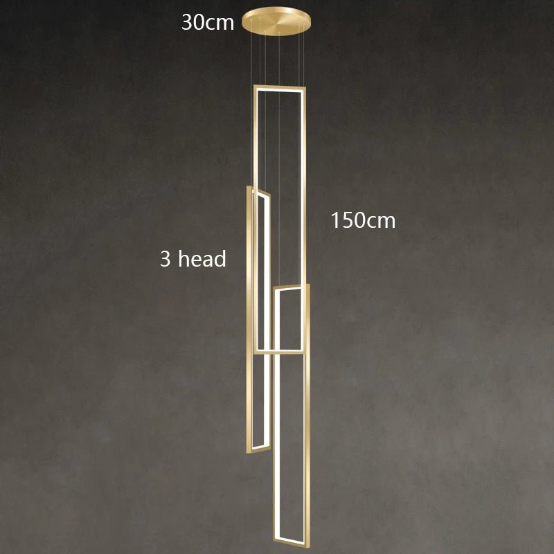 Modern Led Lights Pendant Lamps Perfect for Living Rooms & Staircases