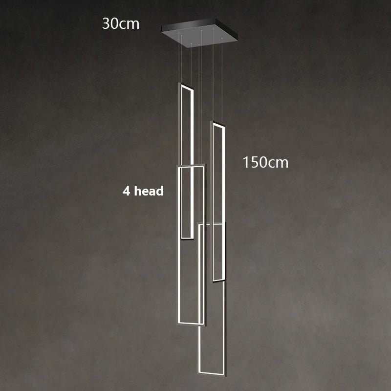 Modern Led Lights Pendant Lamps Perfect for Living Rooms & Staircases