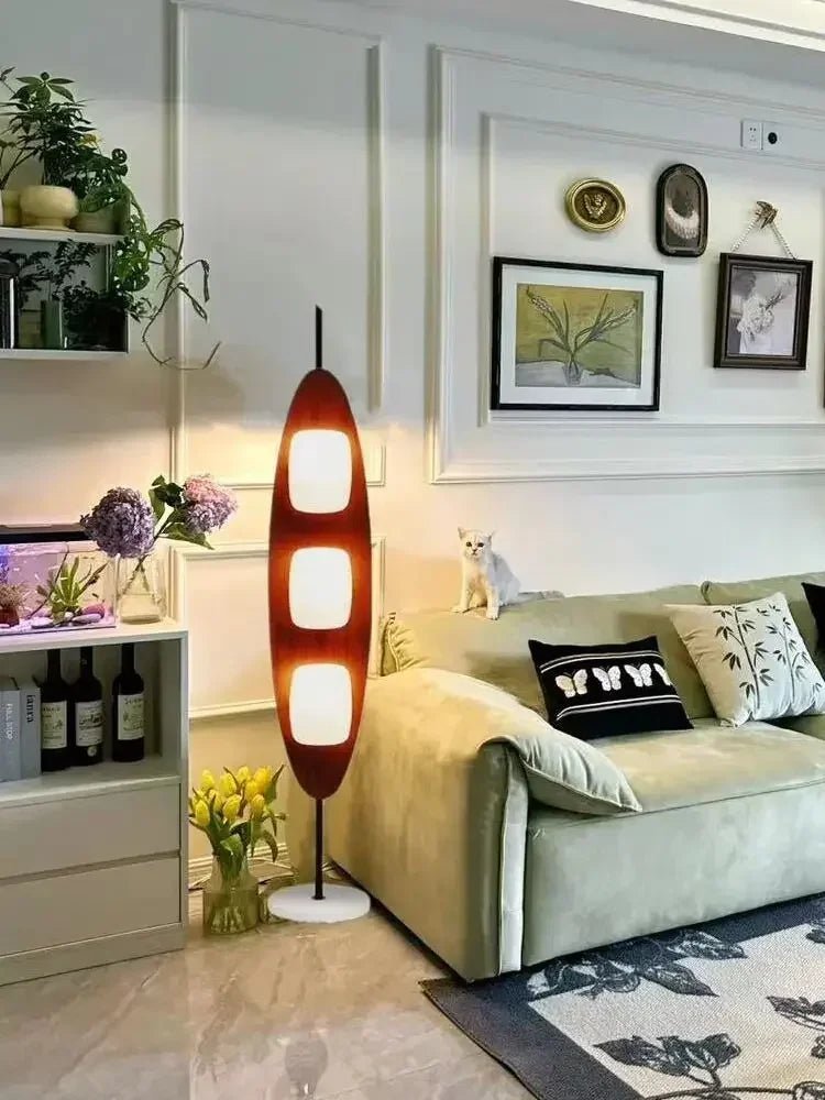 Modern Sailboat Floor Lamp With Minimalist Light Fixture for Living Room & Bedroom Decor