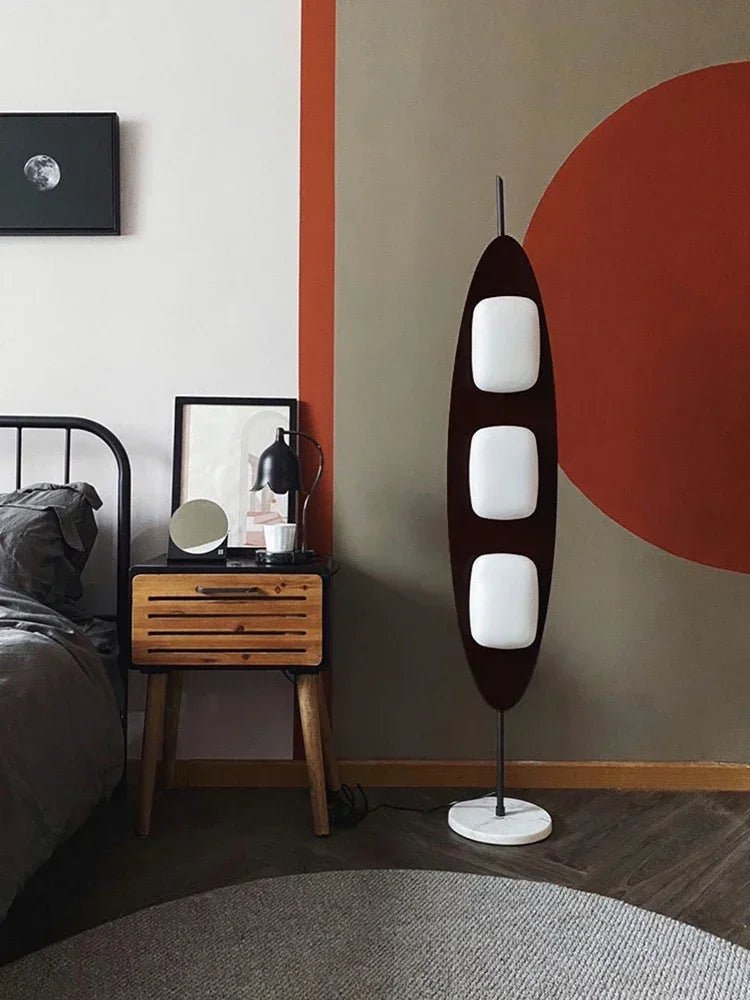 Modern Sailboat Floor Lamp With Minimalist Light Fixture for Living Room & Bedroom Decor