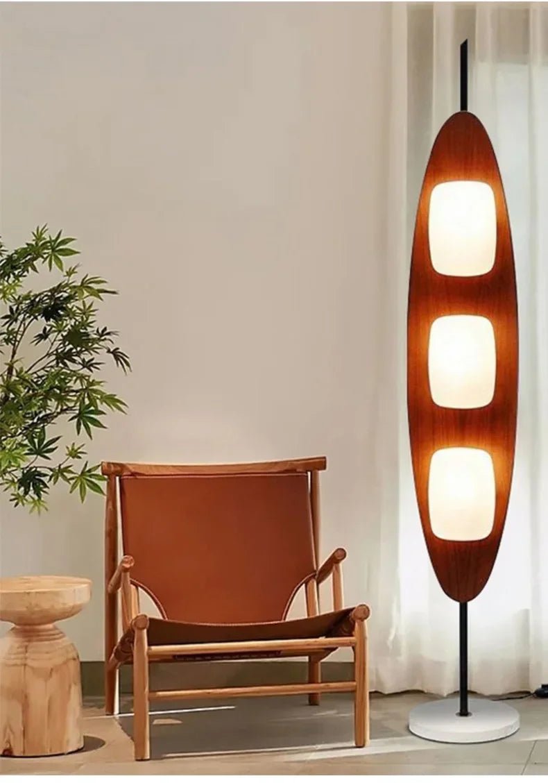 Modern Sailboat Floor Lamp With Minimalist Light Fixture for Living Room & Bedroom Decor
