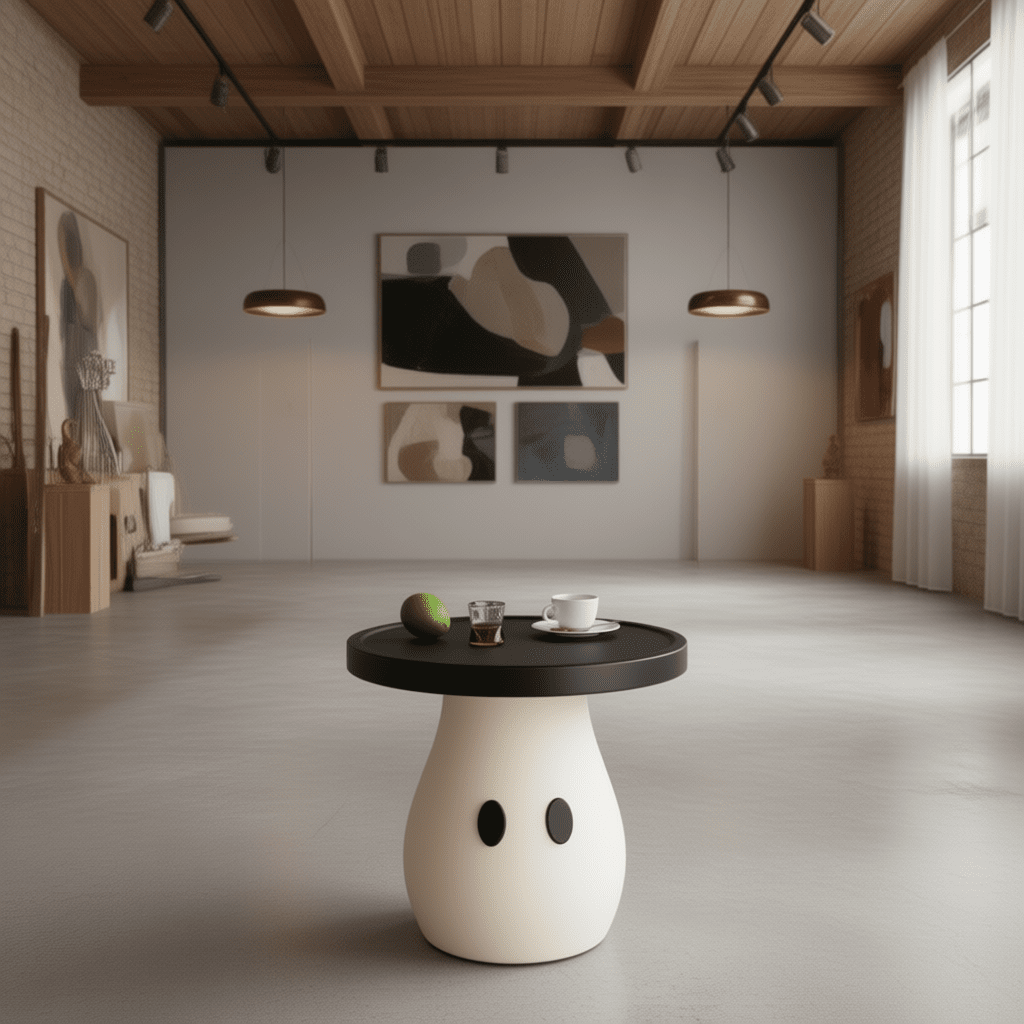 Mushroom Shaped Coffee Table For Living Room & Home Décor
