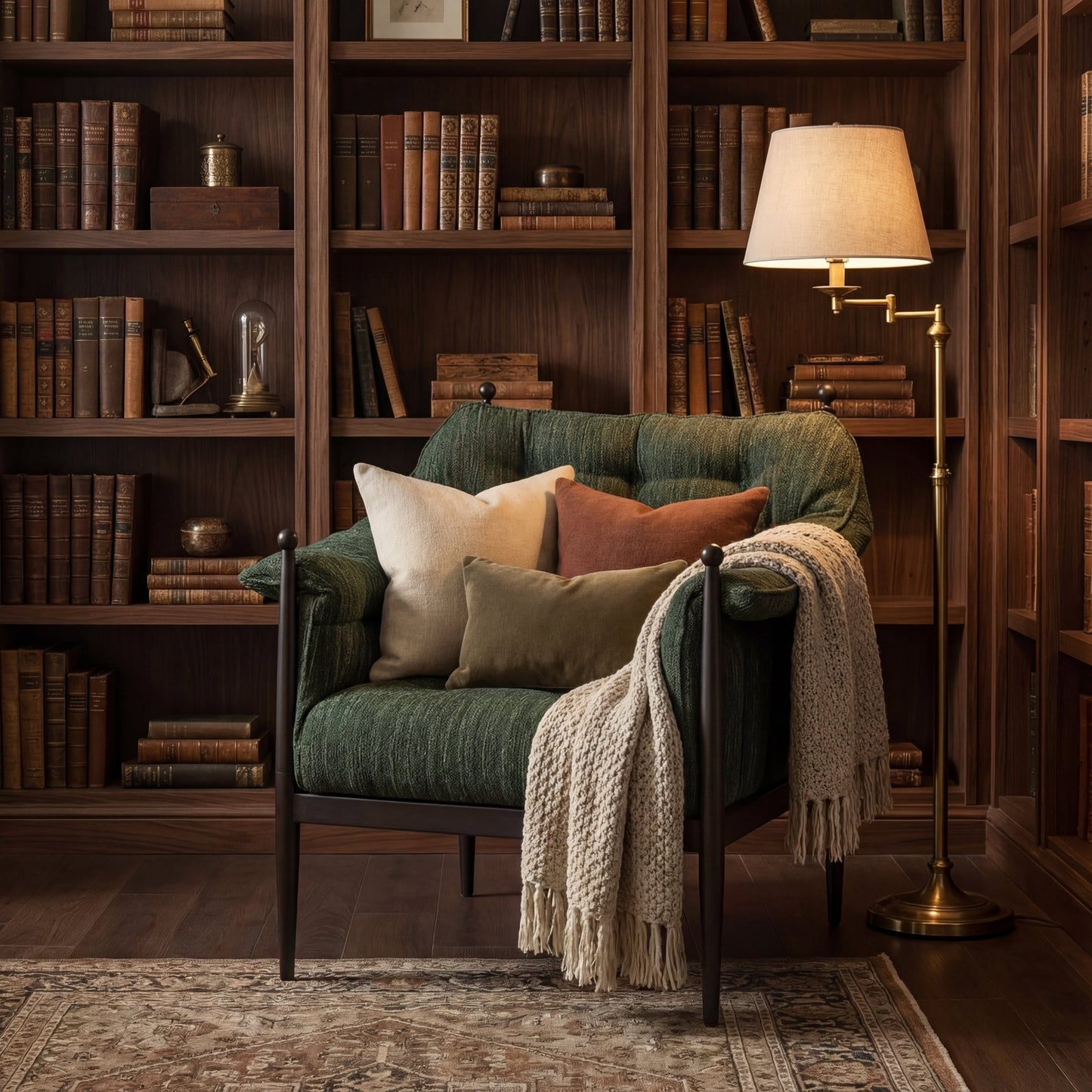 Stylish & Comfy Wooden Lounge Chair For Living Room & Other Spaces”