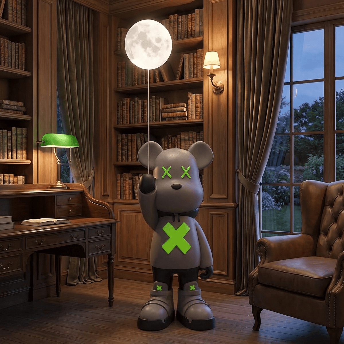 Trendy Bear Statue for TV Cabinets  & Home Décor