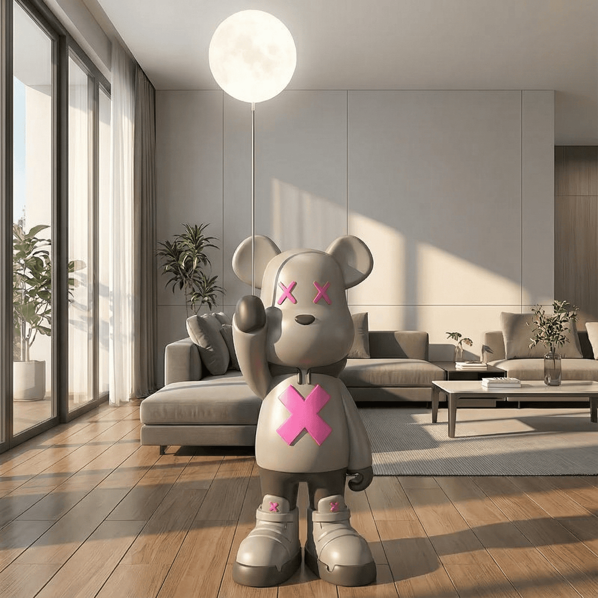 Trendy Bear Statue for TV Cabinets  & Home Décor
