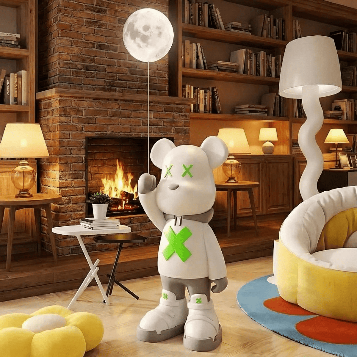 Trendy Bear Statue for TV Cabinets  & Home Décor