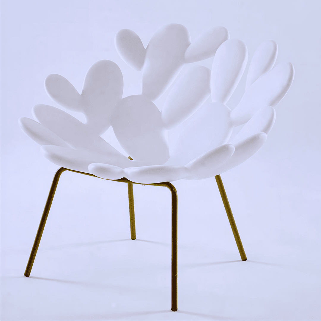 Unique Cactus Petal Leisure Chair for Living Room, Office Lobby & Lounge
