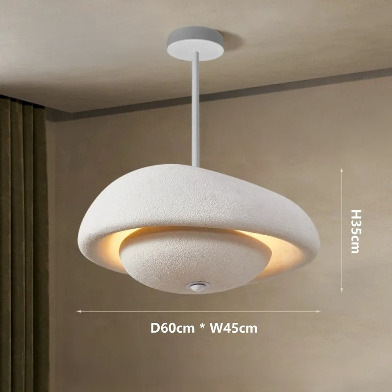 Japanese Style LED Pendant Light Perfect For Study, Bedroom & Living Room