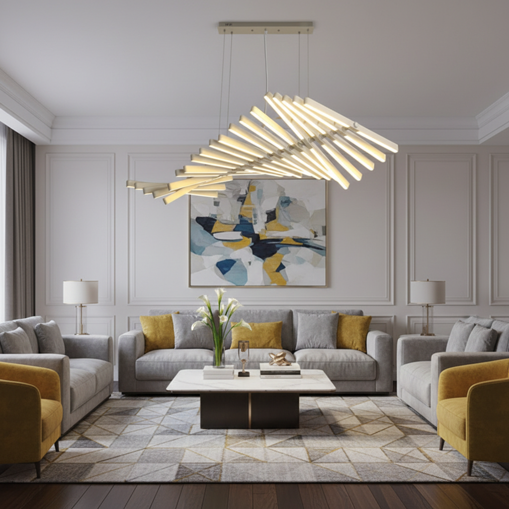 Minimalist Nordic LED Chandelier Pendant Lamp for Home Decor