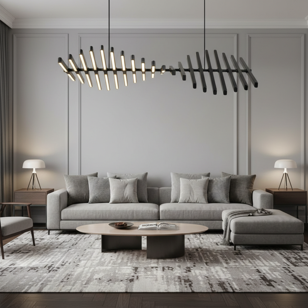 Minimalist Nordic LED Chandelier Pendant Lamp for Home Decor
