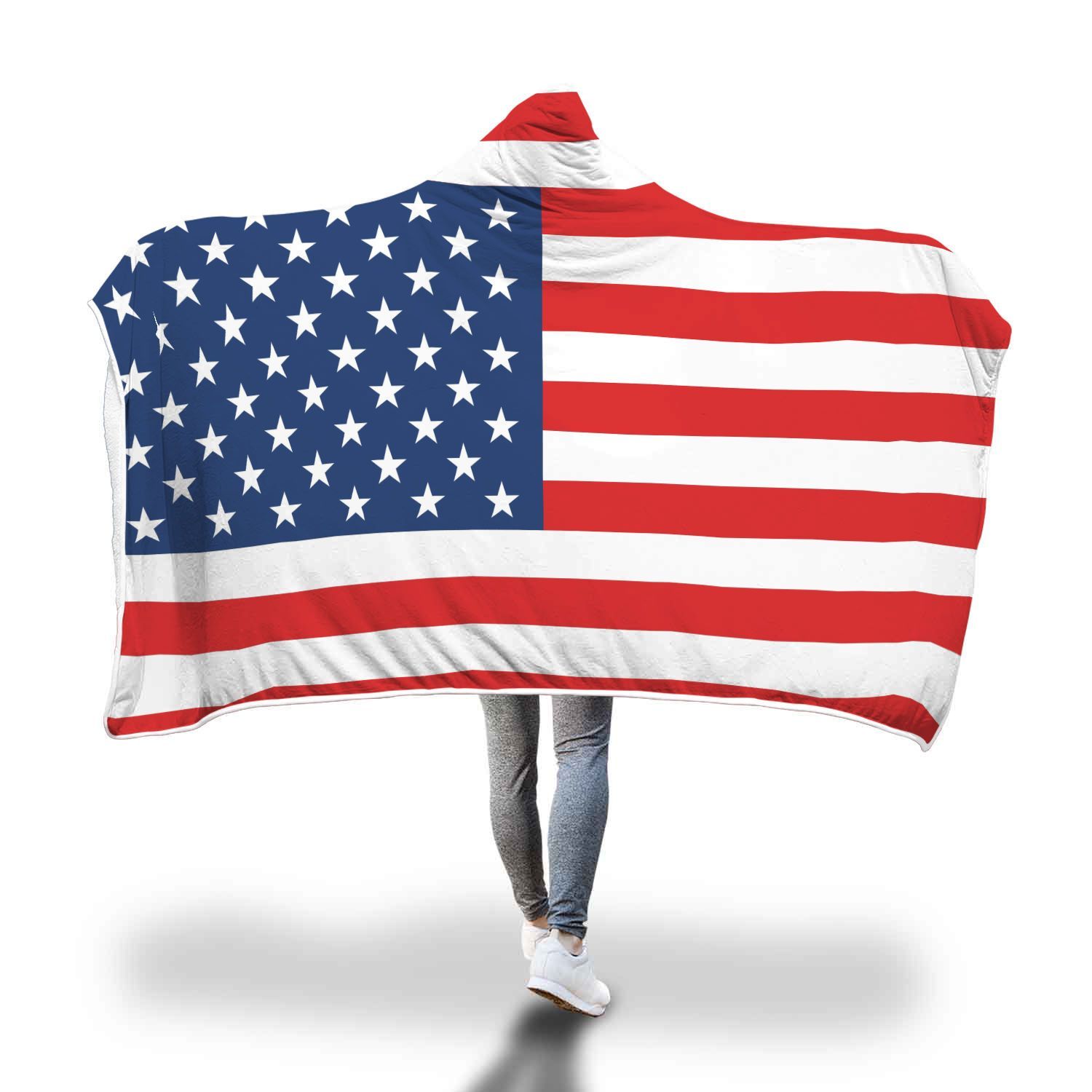 United States Hooded Blanket - Perfenq