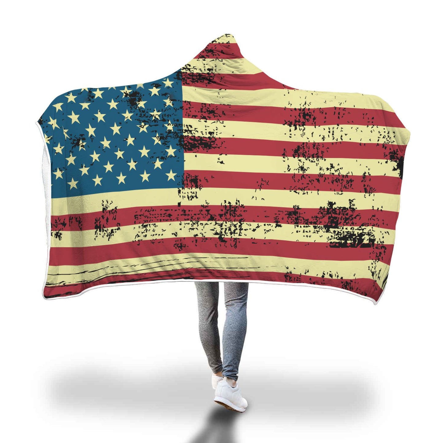 United States Pro Hooded Blanket - Perfenq