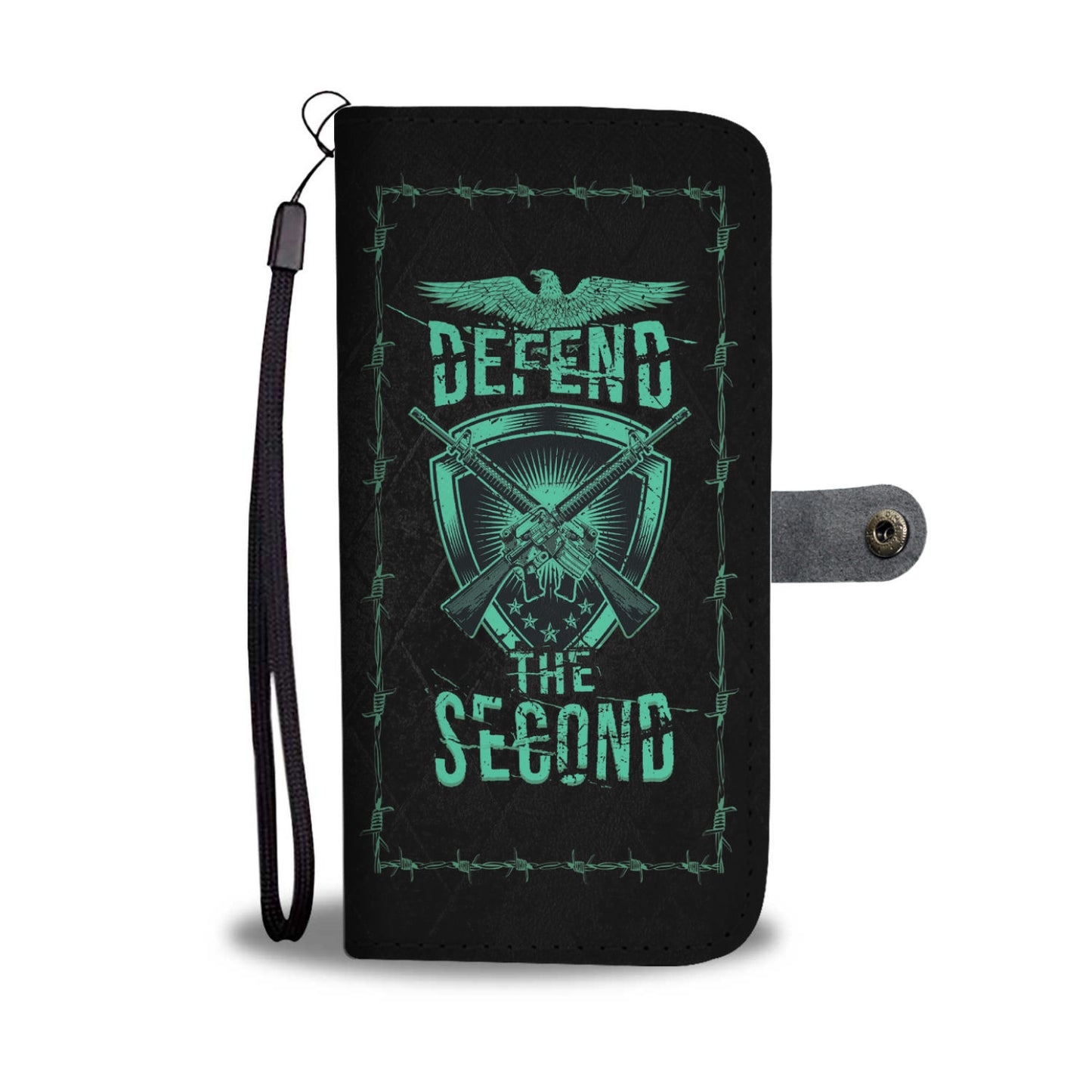 AR15 Defend The Second Phone Wallet Case
