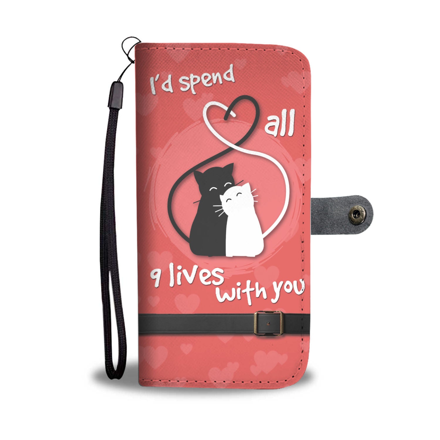 Amazing Cat Lover Phone Wallet Case