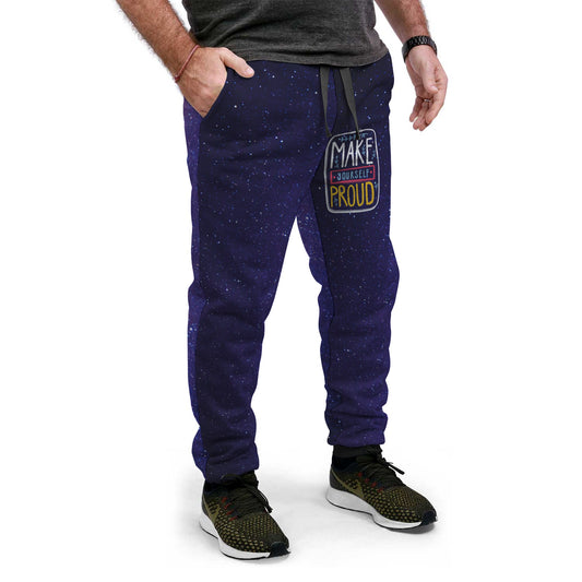 Purple Sky Custom Designed Joggers - Perfenq