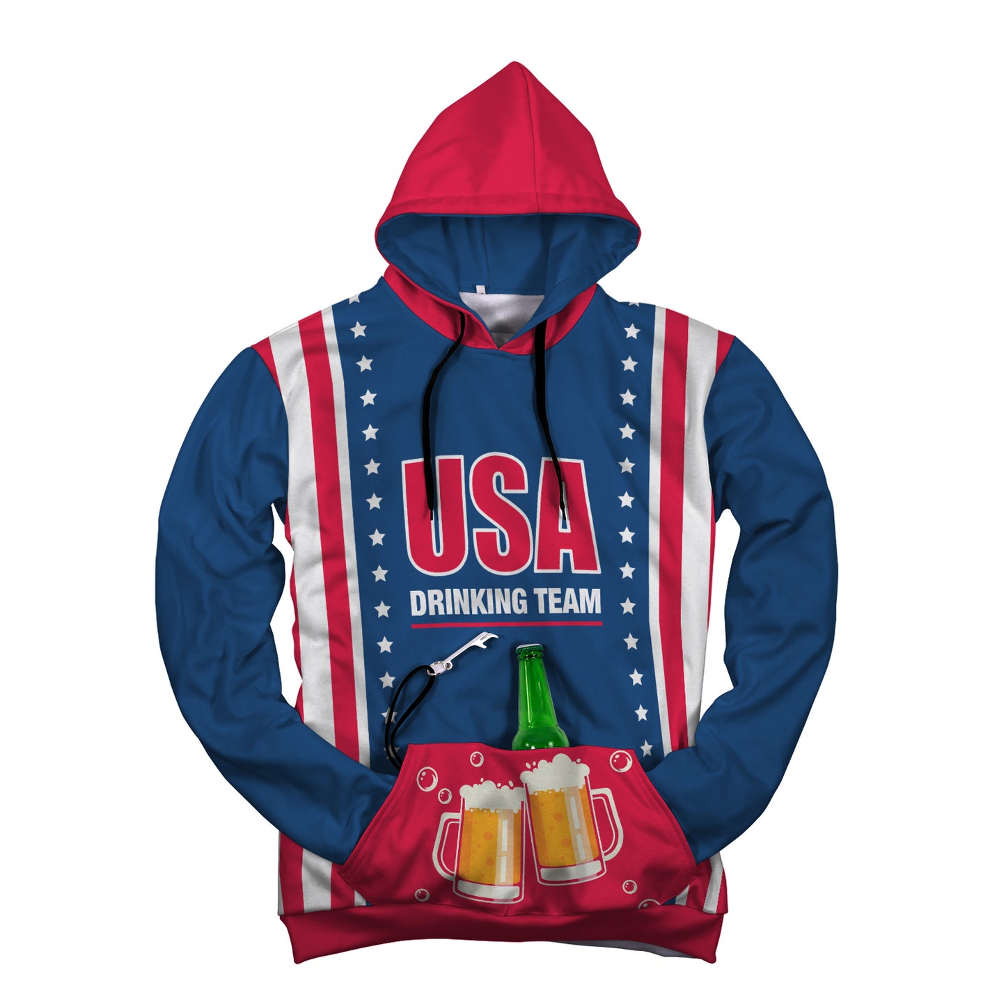 USA Beer Custom Designed Hoodie - Perfenq