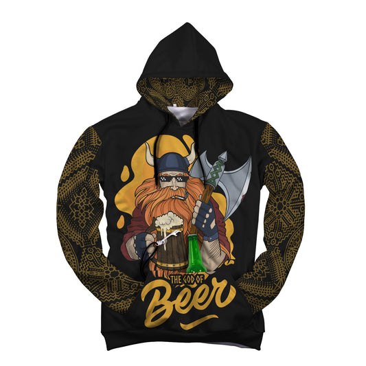 The God of Beer Hoodie - Perfenq