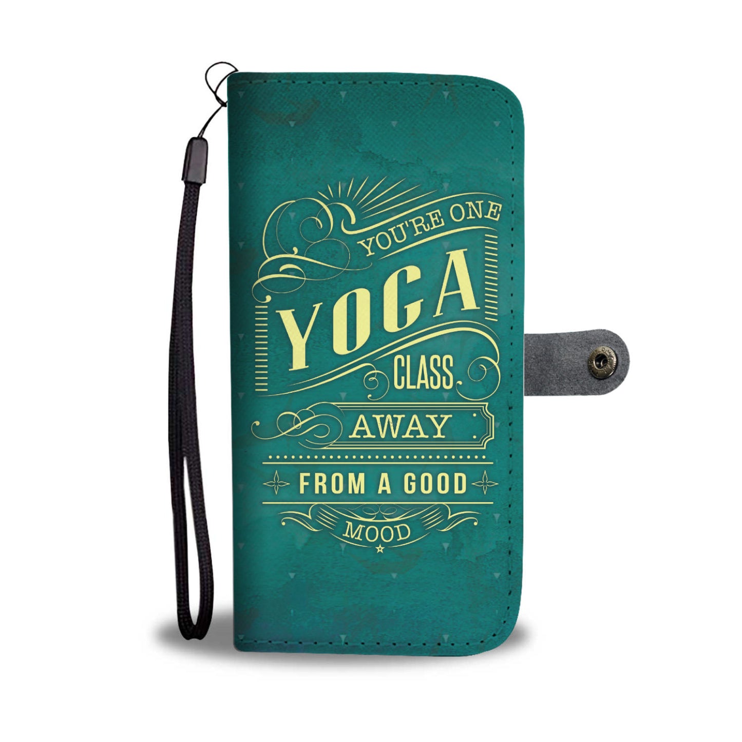 Yoga Phone Wallet Case