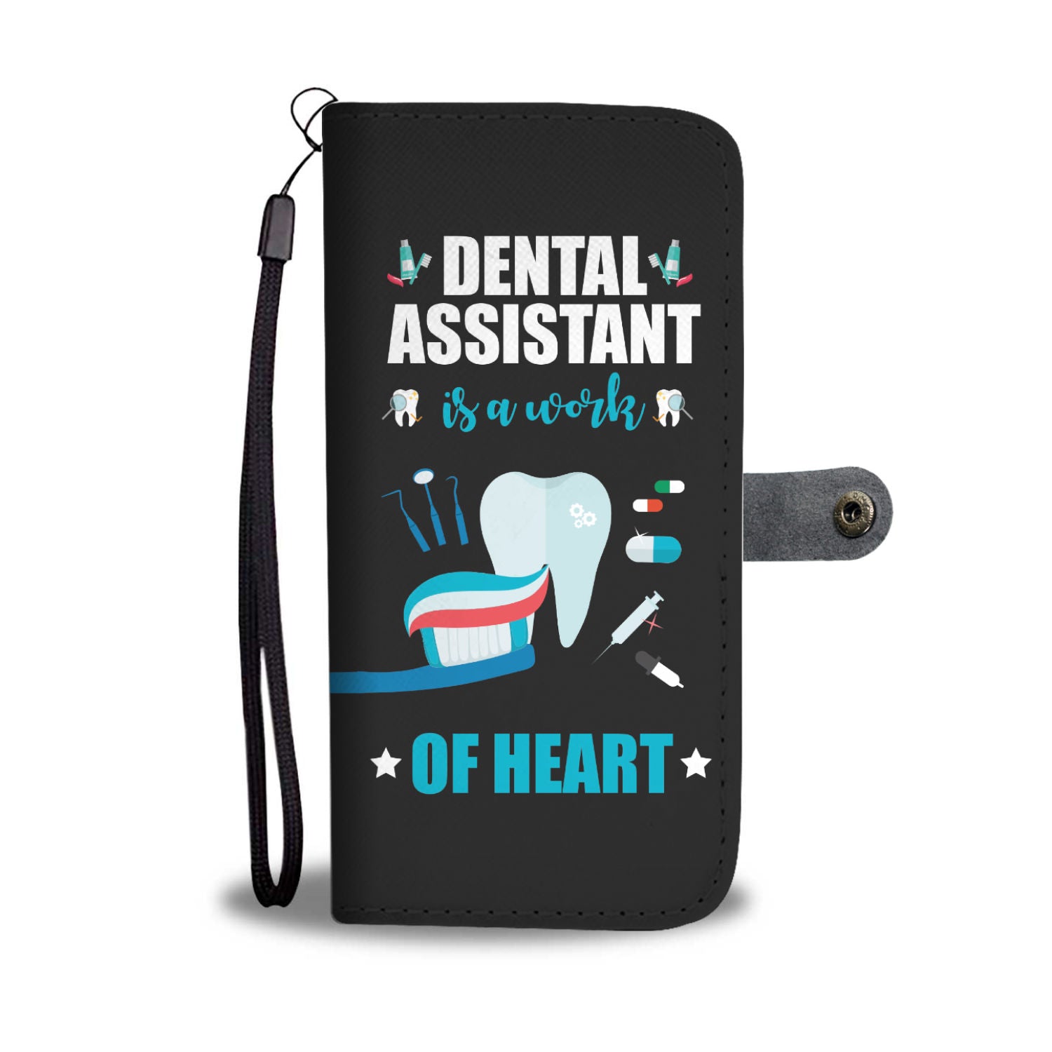 Dental Assistant Phone Wallet Case