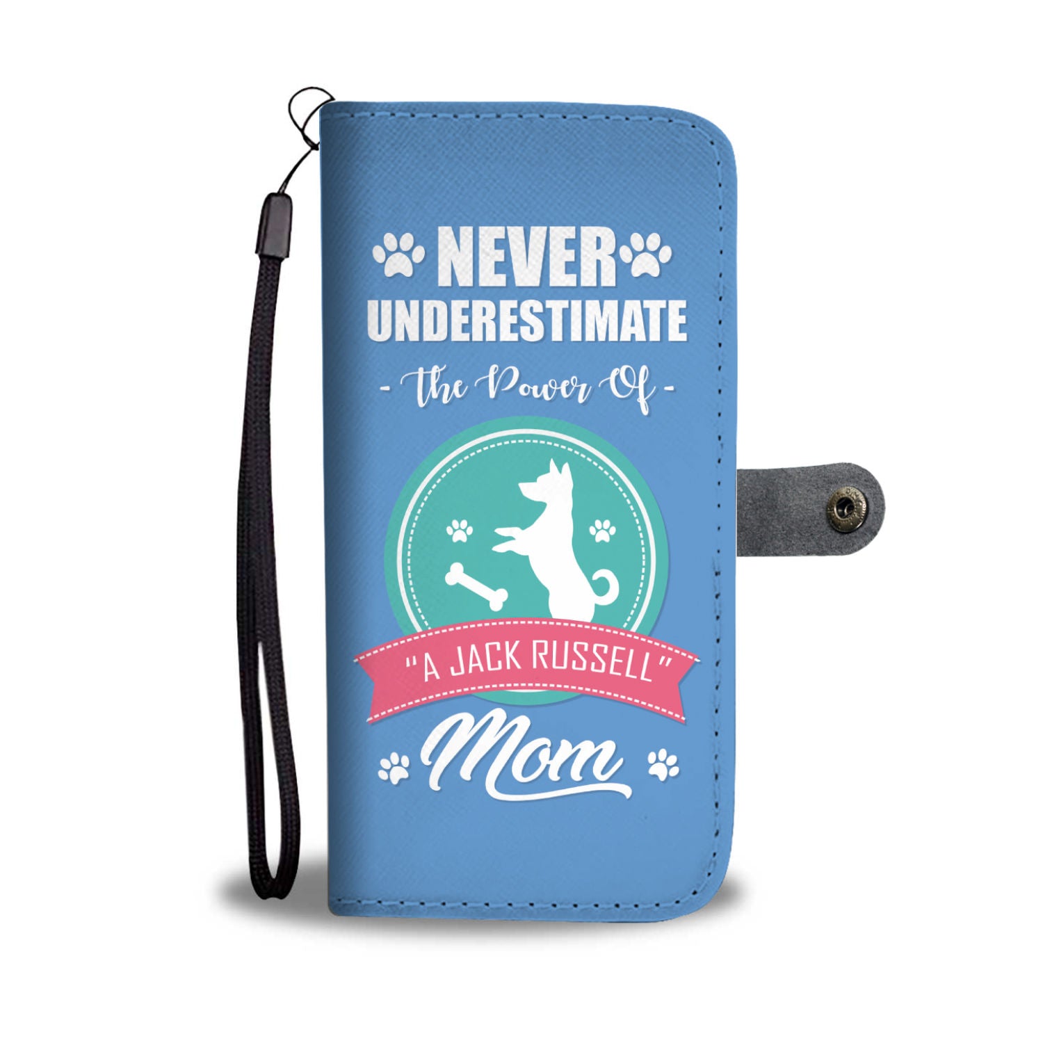 Jack Russell Mom Phone Wallet Case
